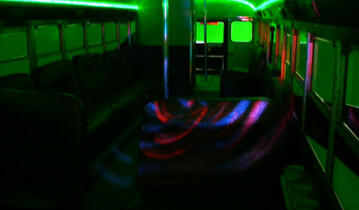 Special X party bus Interior 